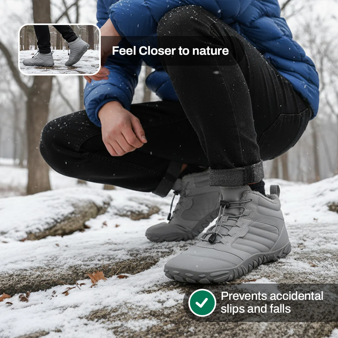Snow Trek - Non-slip & waterproof winter barefoot shoe (Unisex) - Image 2